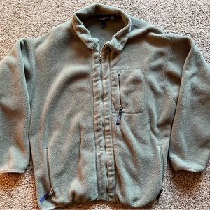 Men’s Patagonia Fleece Jacket - Olive XXL